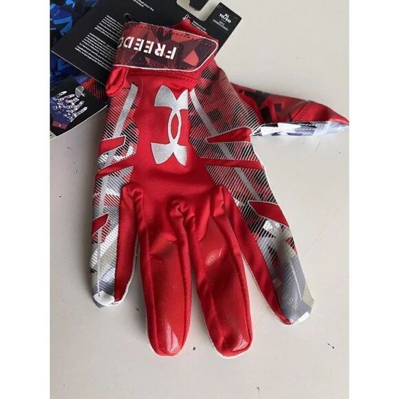 Under Armour F8 Novelty Football Gloves Freedom Limited Edition Men’s Sz XL NEW - Picture 2 of 11